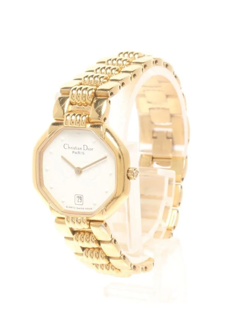 Dior Watches Octagon 48.153 Quartz White Watch